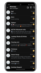 WhatsApp Messages Dark Mode 16 WhatsApp Messages Dark Mode uai