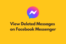 How to View Deleted Messages on Facebook Messenger 20 view deleted messages on Facebook Messenger