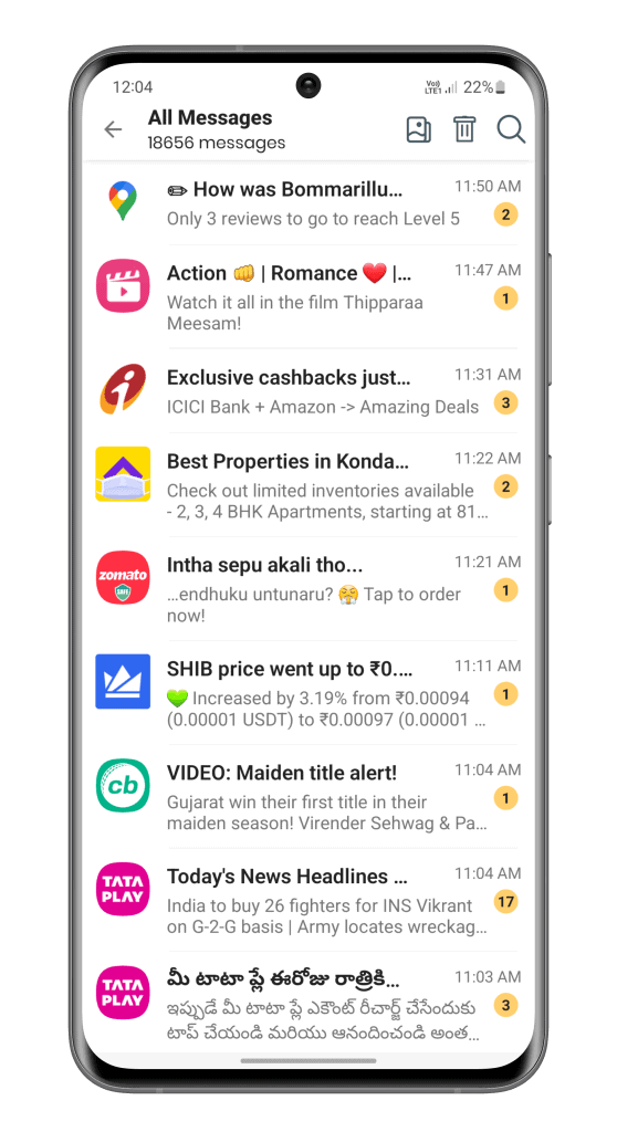 Unseen Messenger