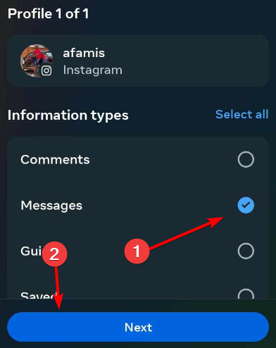 Select Messages