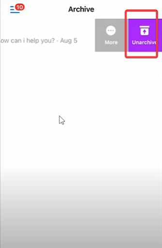 Unarchive image