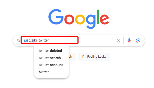 Google search